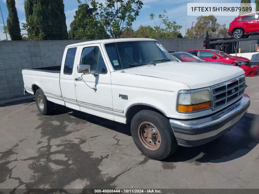 1994 Ford F150 VIN: 1FTEX15H1RKB79589 Lot: 40588444