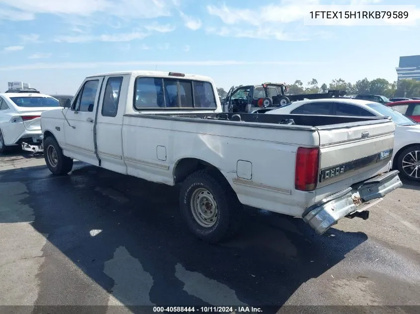 1994 Ford F150 VIN: 1FTEX15H1RKB79589 Lot: 40588444