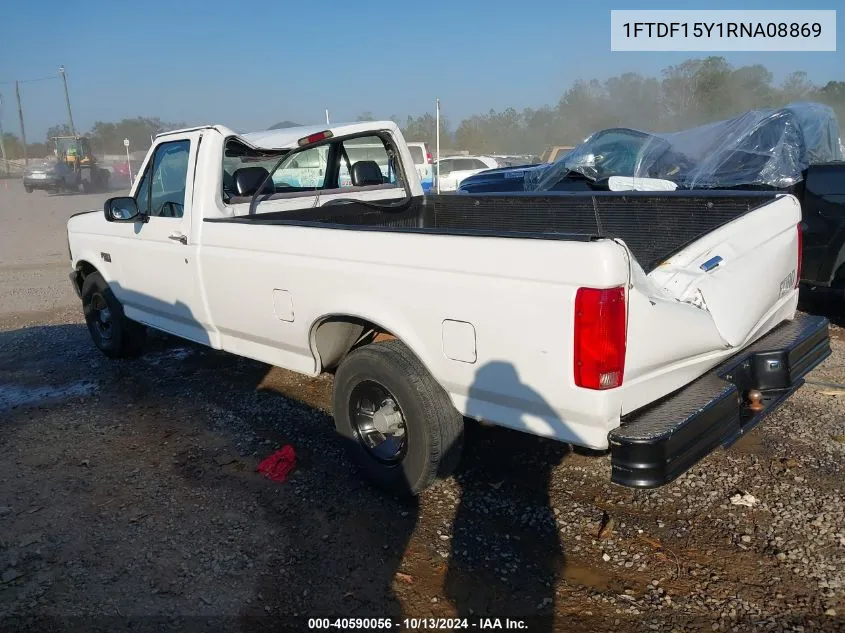 1994 Ford F150 VIN: 1FTDF15Y1RNA08869 Lot: 40590056