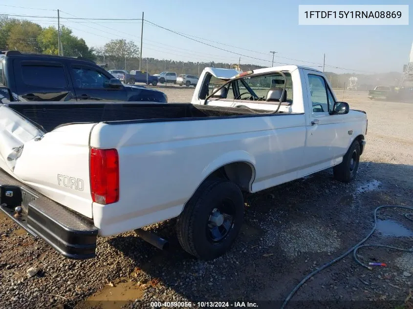 1994 Ford F150 VIN: 1FTDF15Y1RNA08869 Lot: 40590056