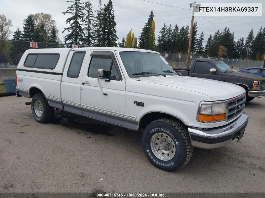 1994 Ford F150 VIN: 1FTEX14H3RKA69337 Lot: 40715745