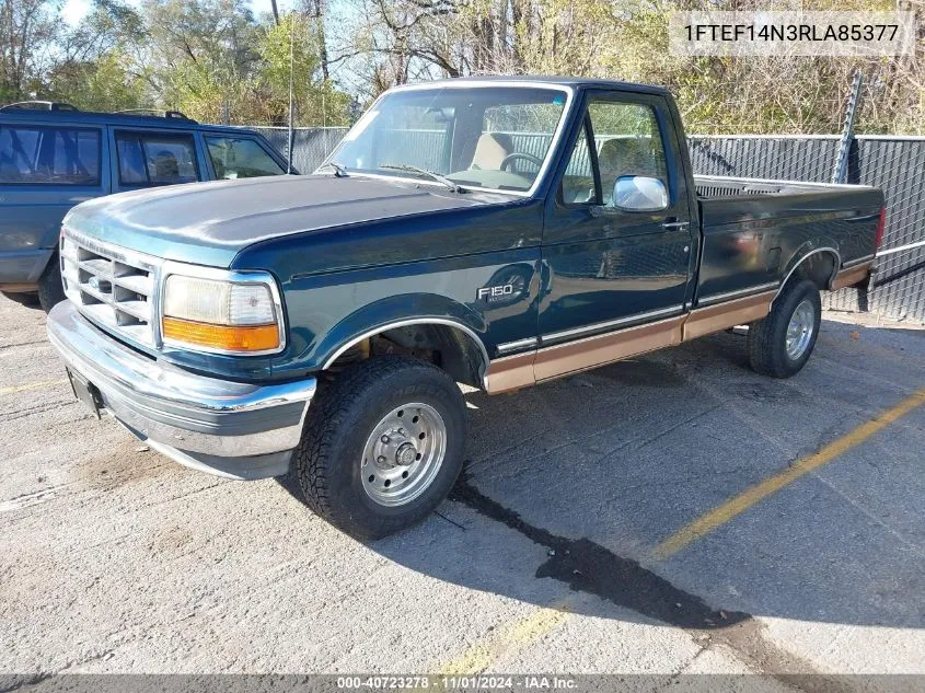 1994 Ford F150 VIN: 1FTEF14N3RLA85377 Lot: 40723278