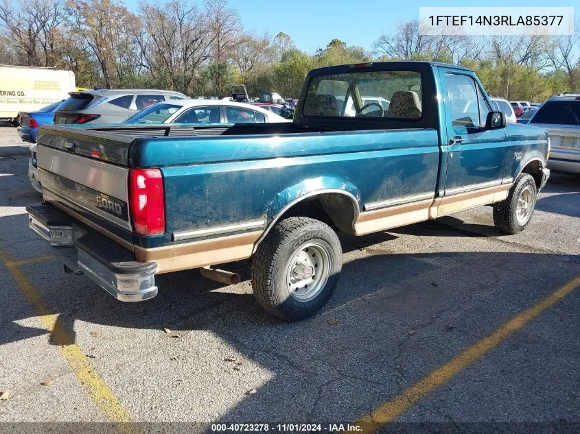 1994 Ford F150 VIN: 1FTEF14N3RLA85377 Lot: 40723278