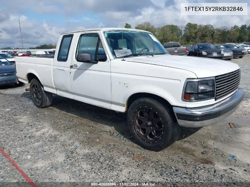 1994 Ford F150 VIN: 1FTEX15Y2RKB32846 Lot: 40808898