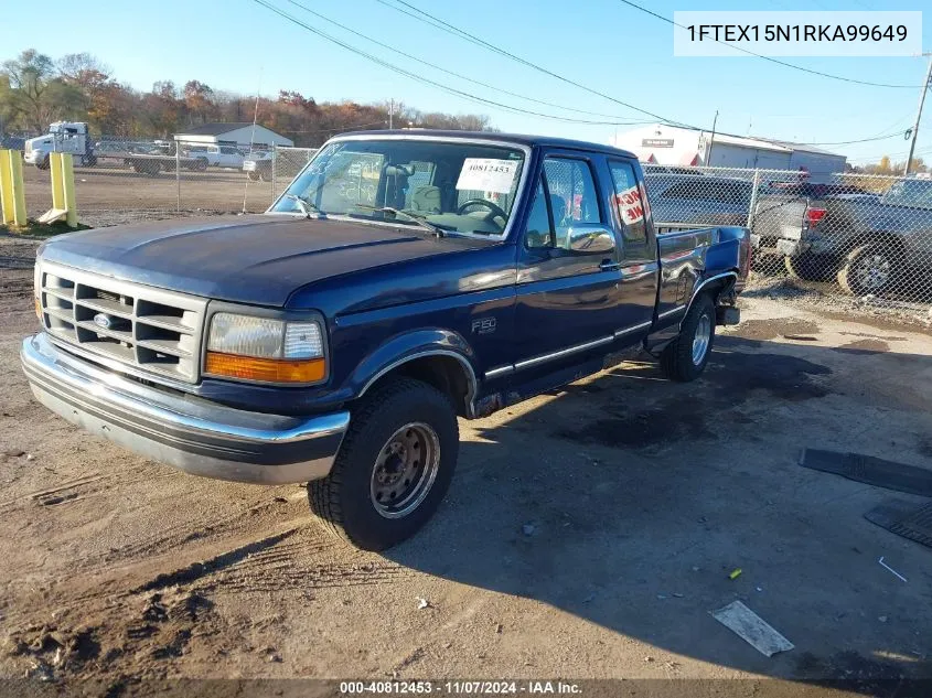 1994 Ford F150 VIN: 1FTEX15N1RKA99649 Lot: 40812453