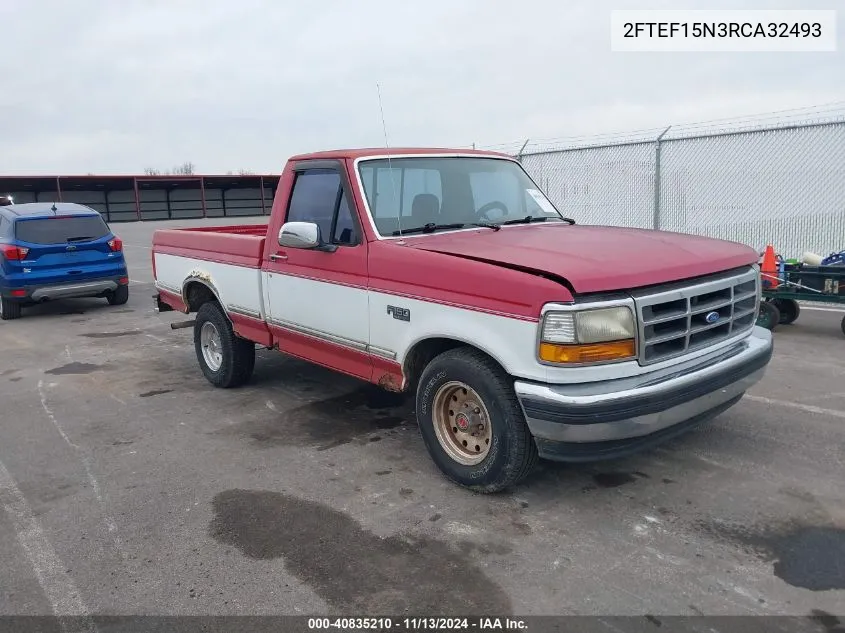 1994 Ford F150 VIN: 2FTEF15N3RCA32493 Lot: 40835210