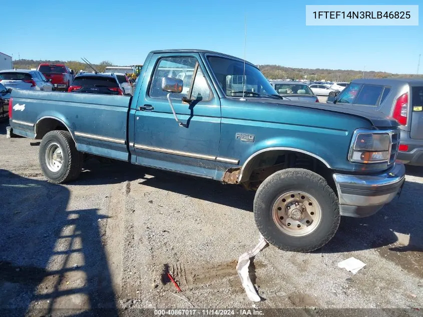 1994 Ford F150 VIN: 1FTEF14N3RLB46825 Lot: 40867017