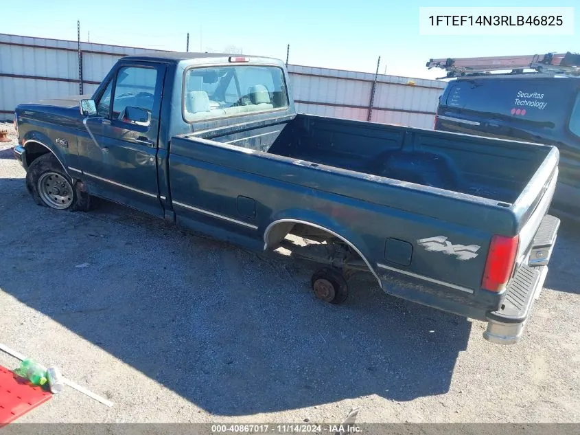 1994 Ford F150 VIN: 1FTEF14N3RLB46825 Lot: 40867017