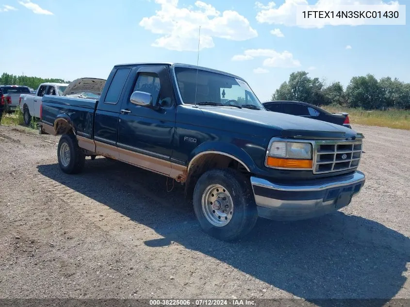 1995 Ford F150 VIN: 1FTEX14N3SKC01430 Lot: 33580192