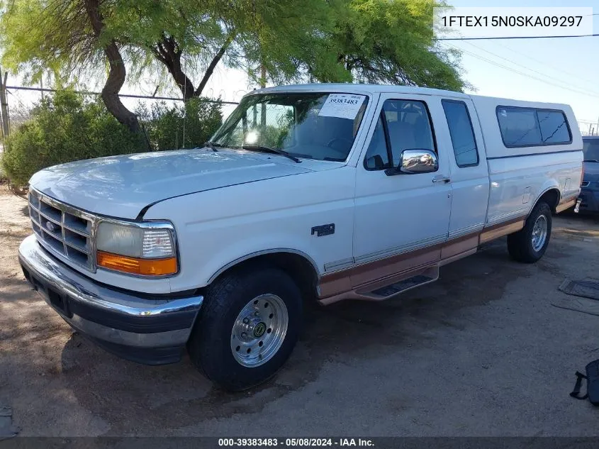 1995 Ford F150 VIN: 1FTEX15N0SKA09297 Lot: 39383483