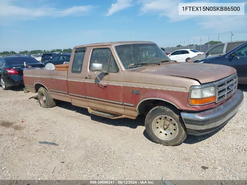 1995 Ford F150 VIN: 1FTEX15N0SKB86500 Lot: 40562467