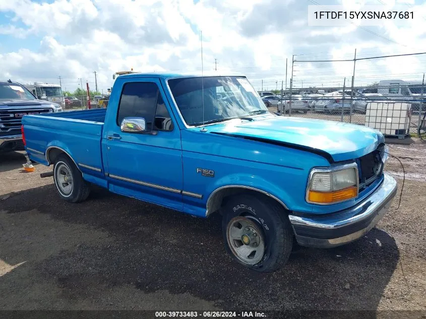 1995 Ford F150 VIN: 1FTDF15YXSNA37681 Lot: 39733483