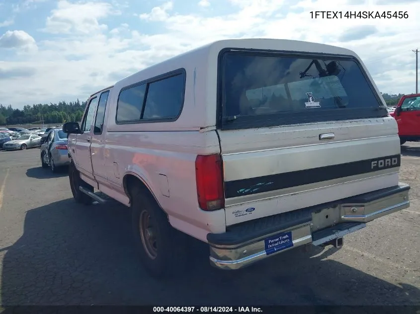 1995 Ford F150 VIN: 1FTEX14H4SKA45456 Lot: 40064397