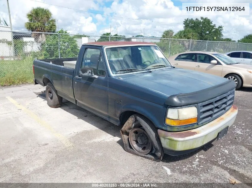 1995 Ford F150 VIN: 1FTDF15Y7SNA12964 Lot: 40203283