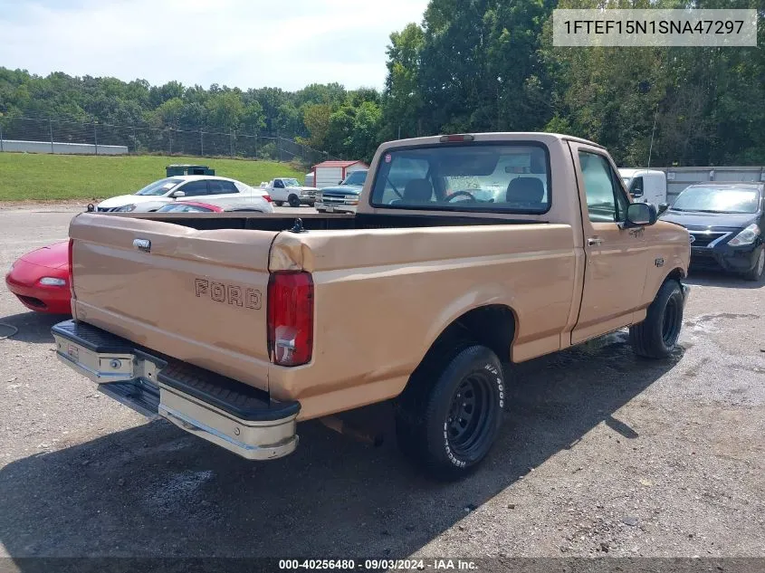 1995 Ford F150 VIN: 1FTEF15N1SNA47297 Lot: 40256480