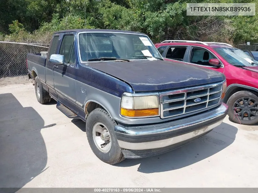 1995 Ford F150 VIN: 1FTEX15N8SKB89936 Lot: 40270163