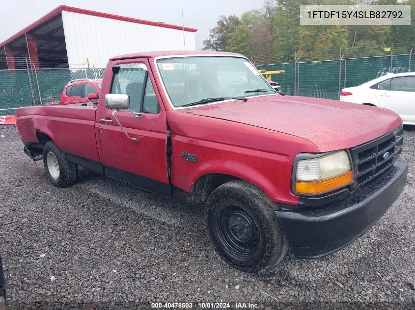 1995 Ford F150 VIN: 1FTDF15Y4SLB82792 Lot: 40478503