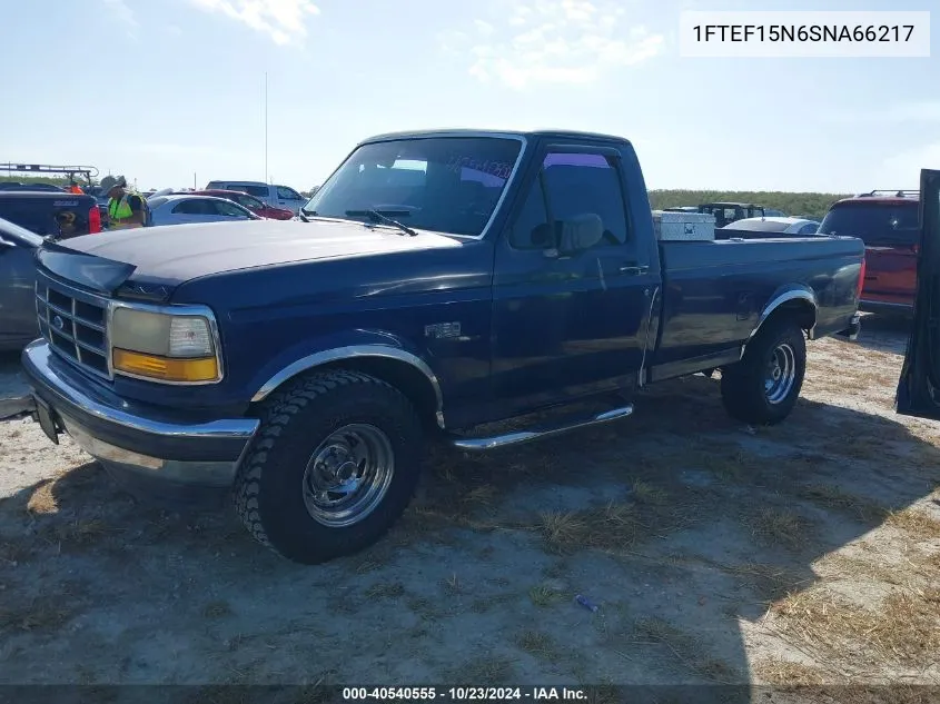 1995 Ford F150 VIN: 1FTEF15N6SNA66217 Lot: 40540555