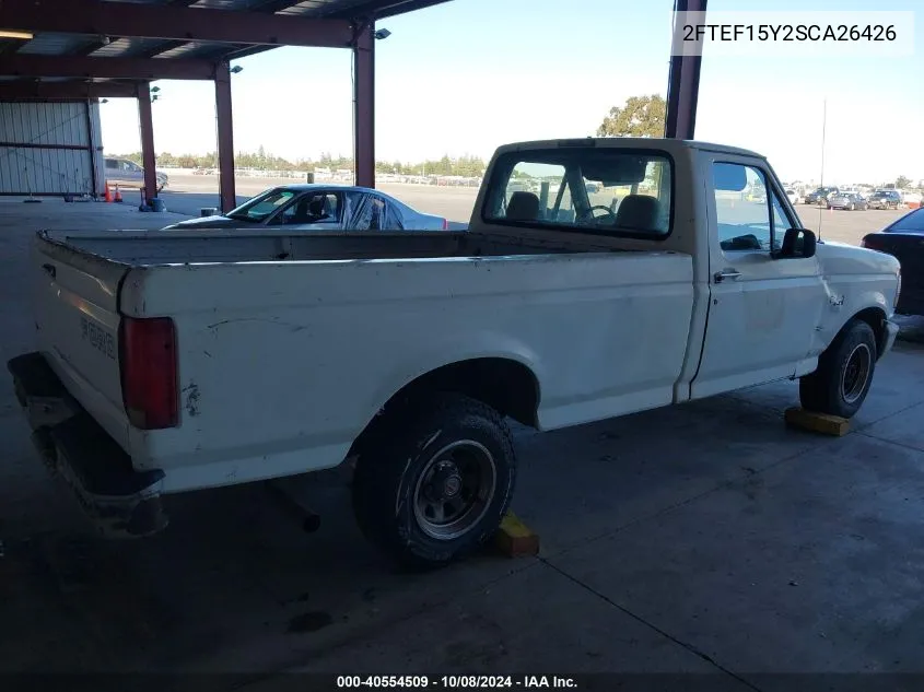 1995 Ford F150 VIN: 2FTEF15Y2SCA26426 Lot: 40554509