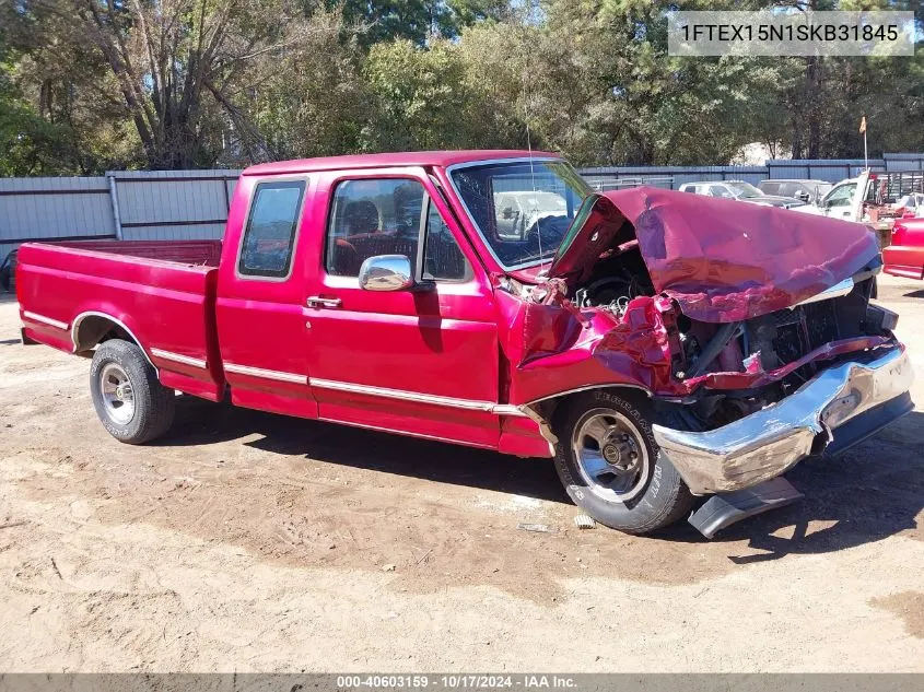 1995 Ford F150 VIN: 1FTEX15N1SKB31845 Lot: 40603159