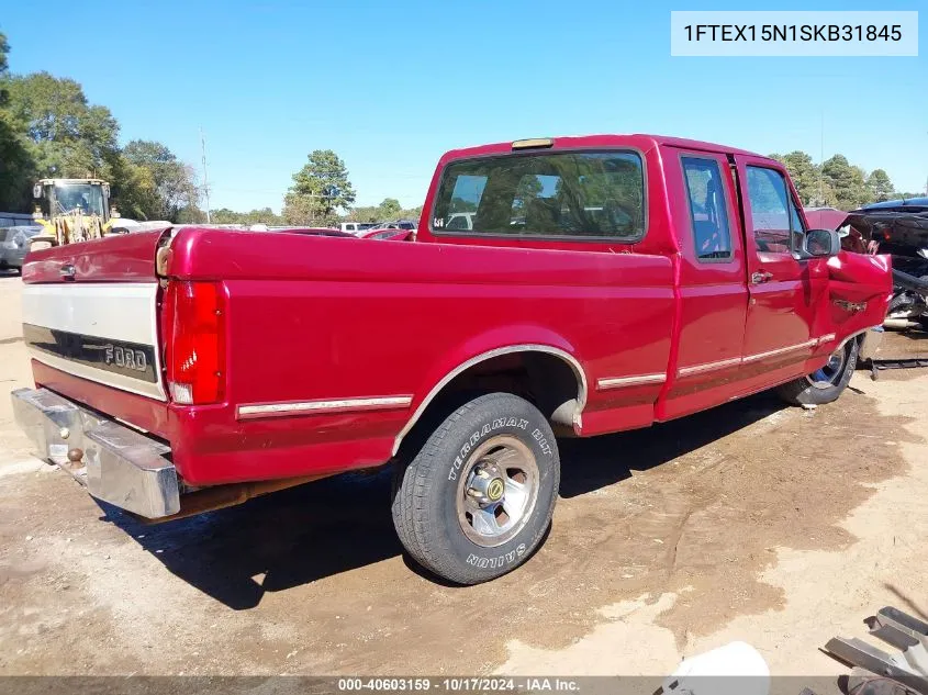 1995 Ford F150 VIN: 1FTEX15N1SKB31845 Lot: 40603159