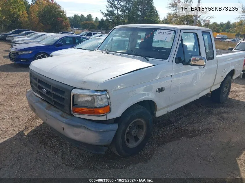 1995 Ford F150 VIN: 1FTEX15Y5SKB73235 Lot: 40633080