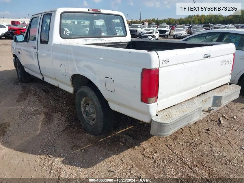 1995 Ford F150 VIN: 1FTEX15Y5SKB73235 Lot: 40633080