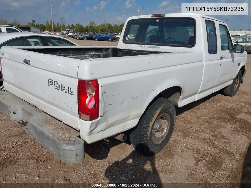 1995 Ford F150 VIN: 1FTEX15Y5SKB73235 Lot: 40633080