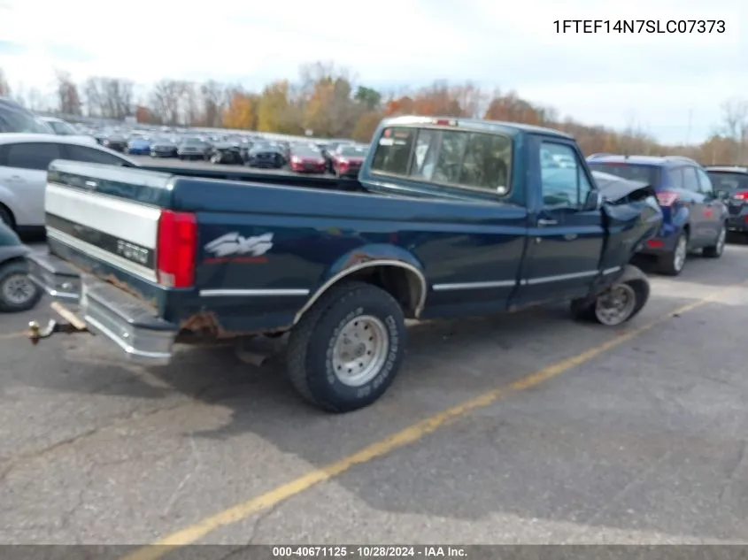 1995 Ford F150 VIN: 1FTEF14N7SLC07373 Lot: 40671125