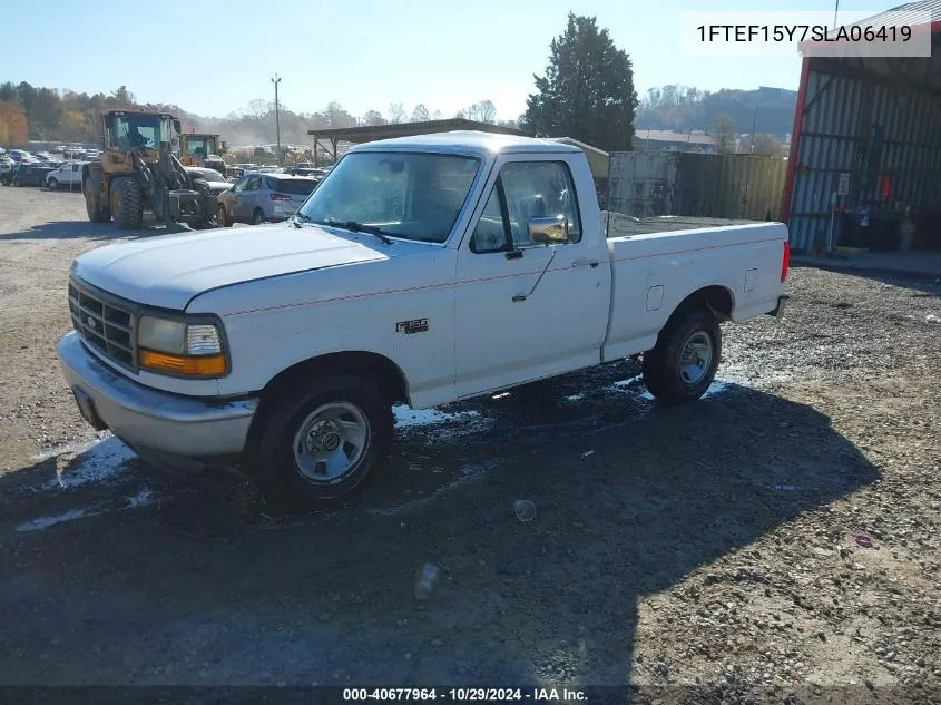 1995 Ford F150 VIN: 1FTEF15Y7SLA06419 Lot: 40677964