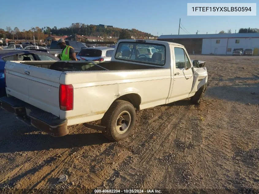 1995 Ford F150 VIN: 1FTEF15YXSLB50594 Lot: 40682204