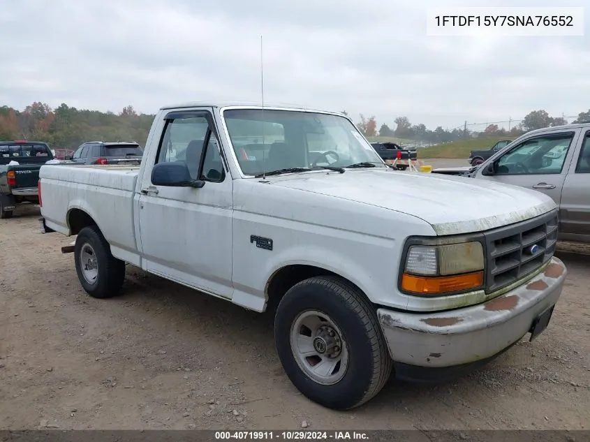 1995 Ford F150 VIN: 1FTDF15Y7SNA76552 Lot: 40719911