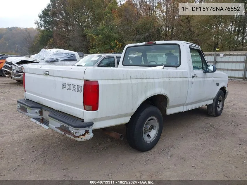 1995 Ford F150 VIN: 1FTDF15Y7SNA76552 Lot: 40719911