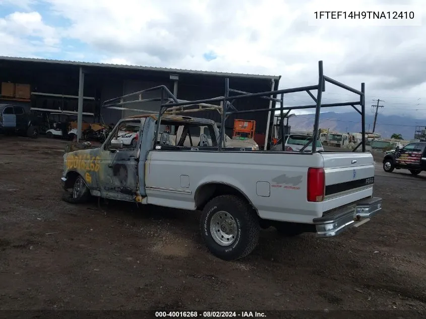 1996 Ford F150 VIN: 1FTEF14H9TNA12410 Lot: 40016268