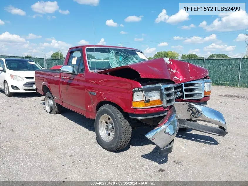 1996 Ford F150 VIN: 1FTEF15Y2TLB52499 Lot: 40273470