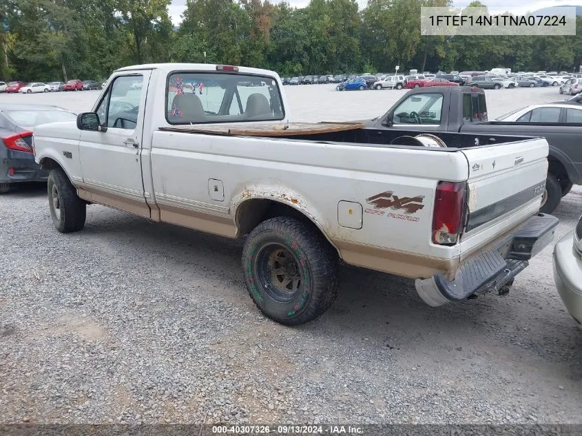 1FTEF14N1TNA07224 1996 Ford F150