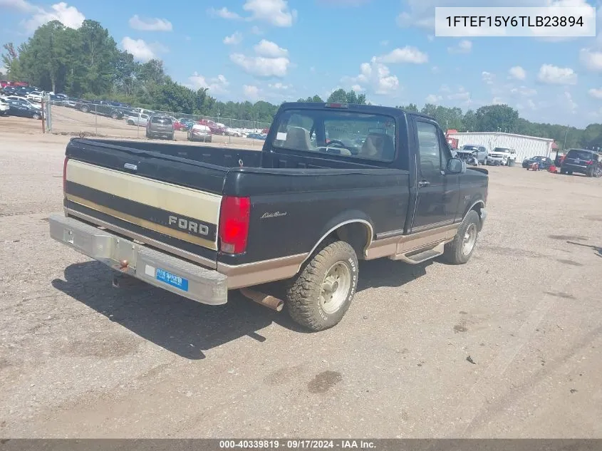 1996 Ford F150 VIN: 1FTEF15Y6TLB23894 Lot: 40339819