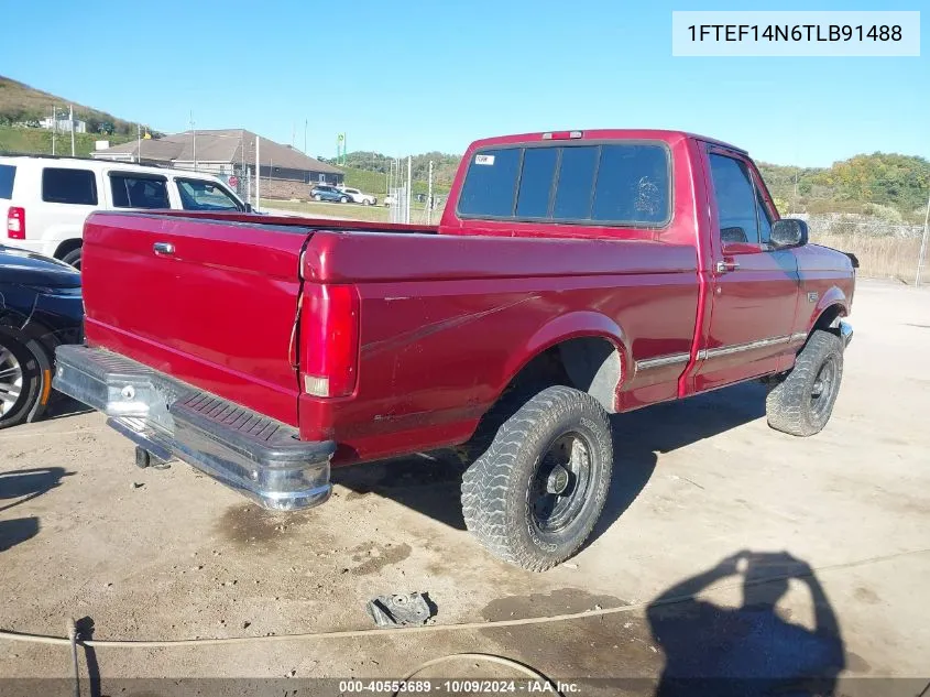 1FTEF14N6TLB91488 1996 Ford F150