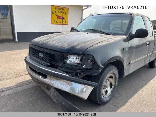 1997 Ford F150 VIN: 1FTDX1761VKA62161 Lot: 30047188