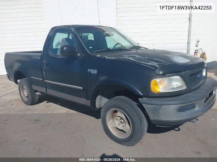 1997 Ford F-150 Standard Lariat/Standard/Xl/Xlt VIN: 1FTDF18W3VKA42253 Lot: 38841538