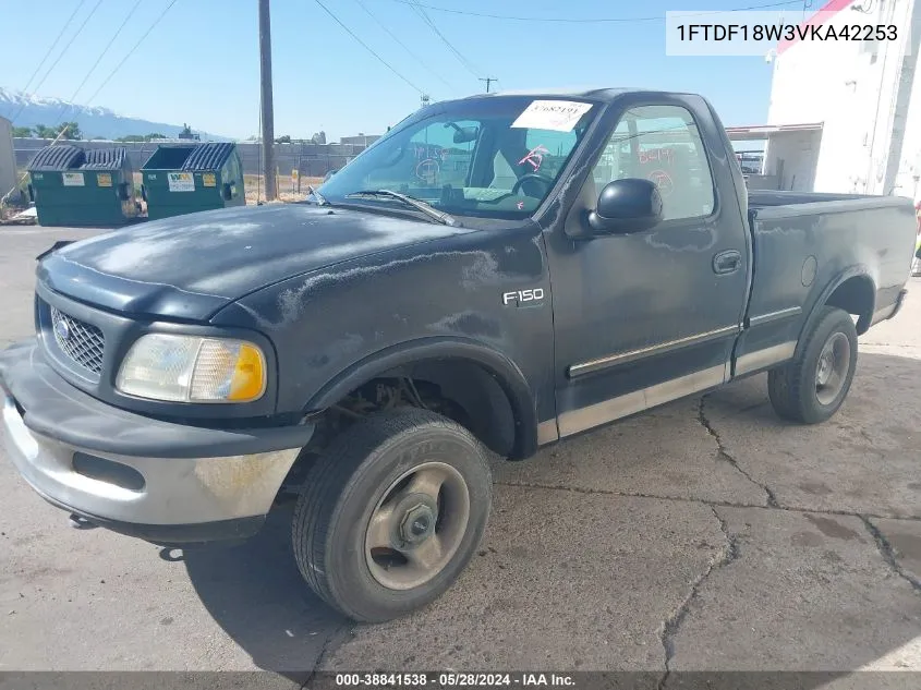 1997 Ford F-150 Standard Lariat/Standard/Xl/Xlt VIN: 1FTDF18W3VKA42253 Lot: 38841538