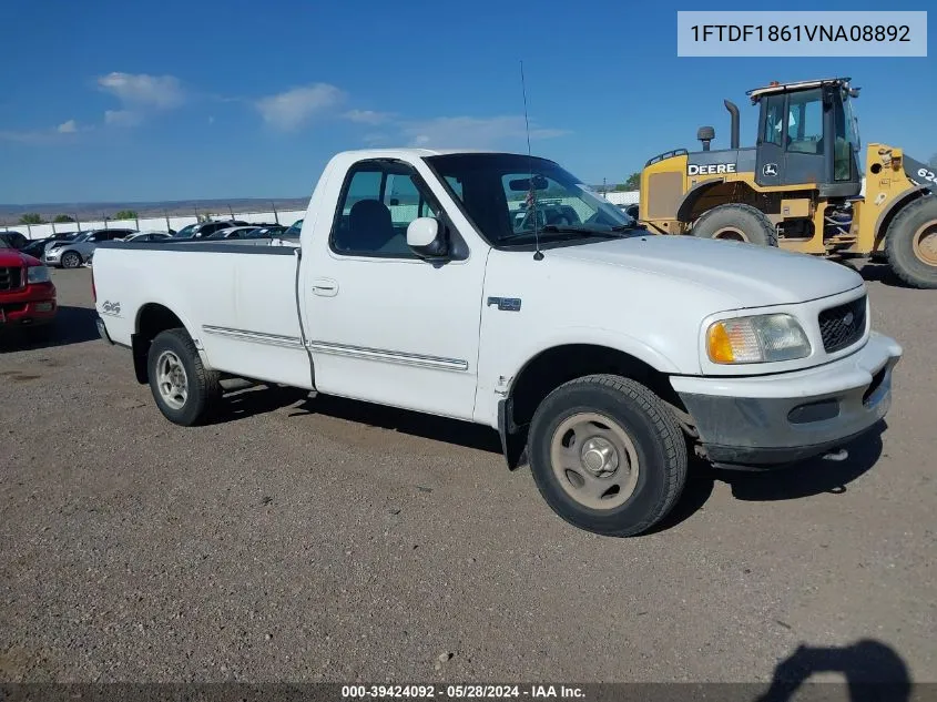 1997 Ford F-150 Lariat/Standard/Xl/Xlt VIN: 1FTDF1861VNA08892 Lot: 39424092