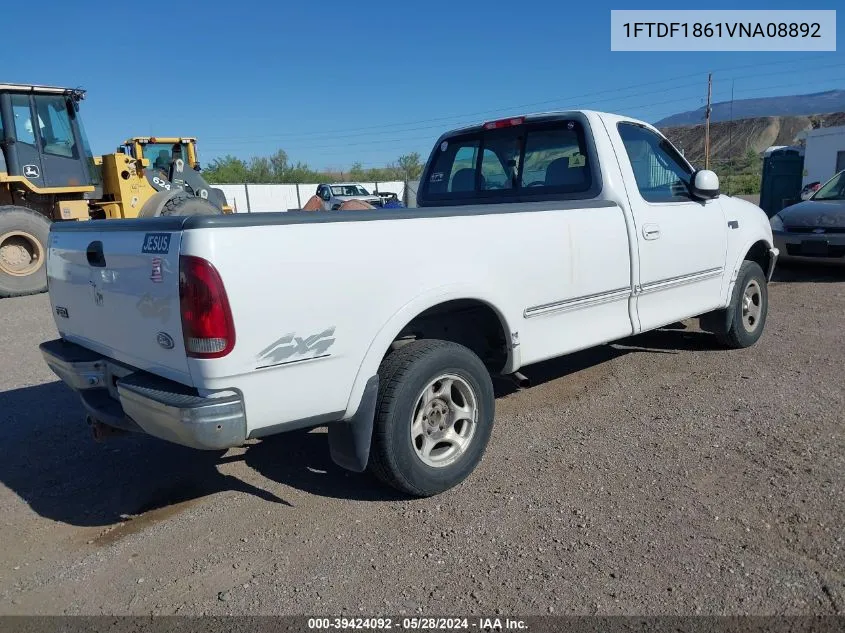 1FTDF1861VNA08892 1997 Ford F-150 Lariat/Standard/Xl/Xlt