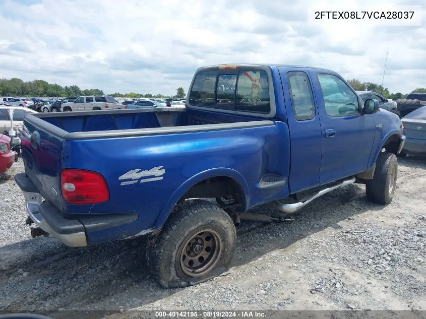 2FTEX08L7VCA28037 1997 Ford F-150 Lariat/Xl/Xlt