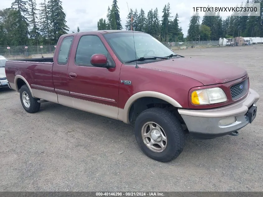 1997 Ford F-150 Lariat/Xl/Xlt VIN: 1FTDX18WXVKC73700 Lot: 40146298