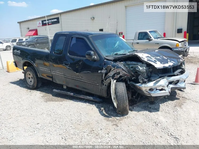 1997 Ford F-150 Lariat/Xl/Xlt VIN: 1FTDX18W7VKD53553 Lot: 40218800