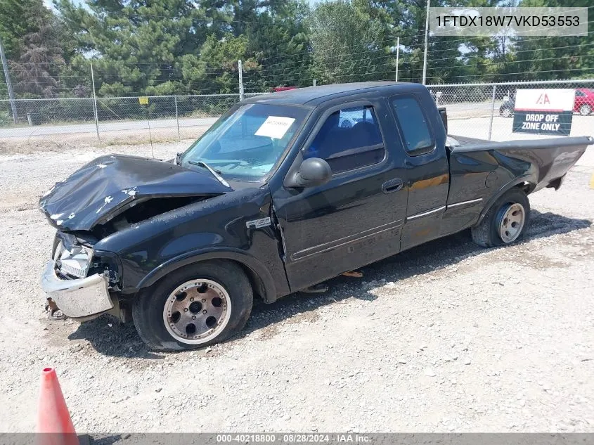 1997 Ford F-150 Lariat/Xl/Xlt VIN: 1FTDX18W7VKD53553 Lot: 40218800