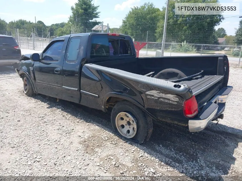 1997 Ford F-150 Lariat/Xl/Xlt VIN: 1FTDX18W7VKD53553 Lot: 40218800