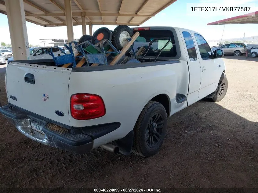 1FTEX17L4VKB77587 1997 Ford F-150 Lariat/Xl/Xlt