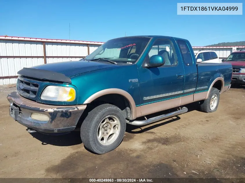 1997 Ford F-150 Lariat/Xl/Xlt VIN: 1FTDX1861VKA04999 Lot: 40249863